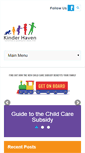 Mobile Screenshot of kinderhaven.com.au